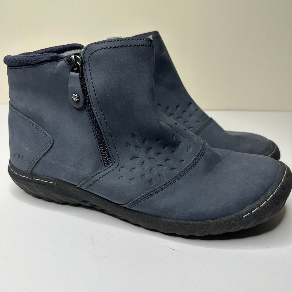 Stylish Blue Ankle Boots 11w